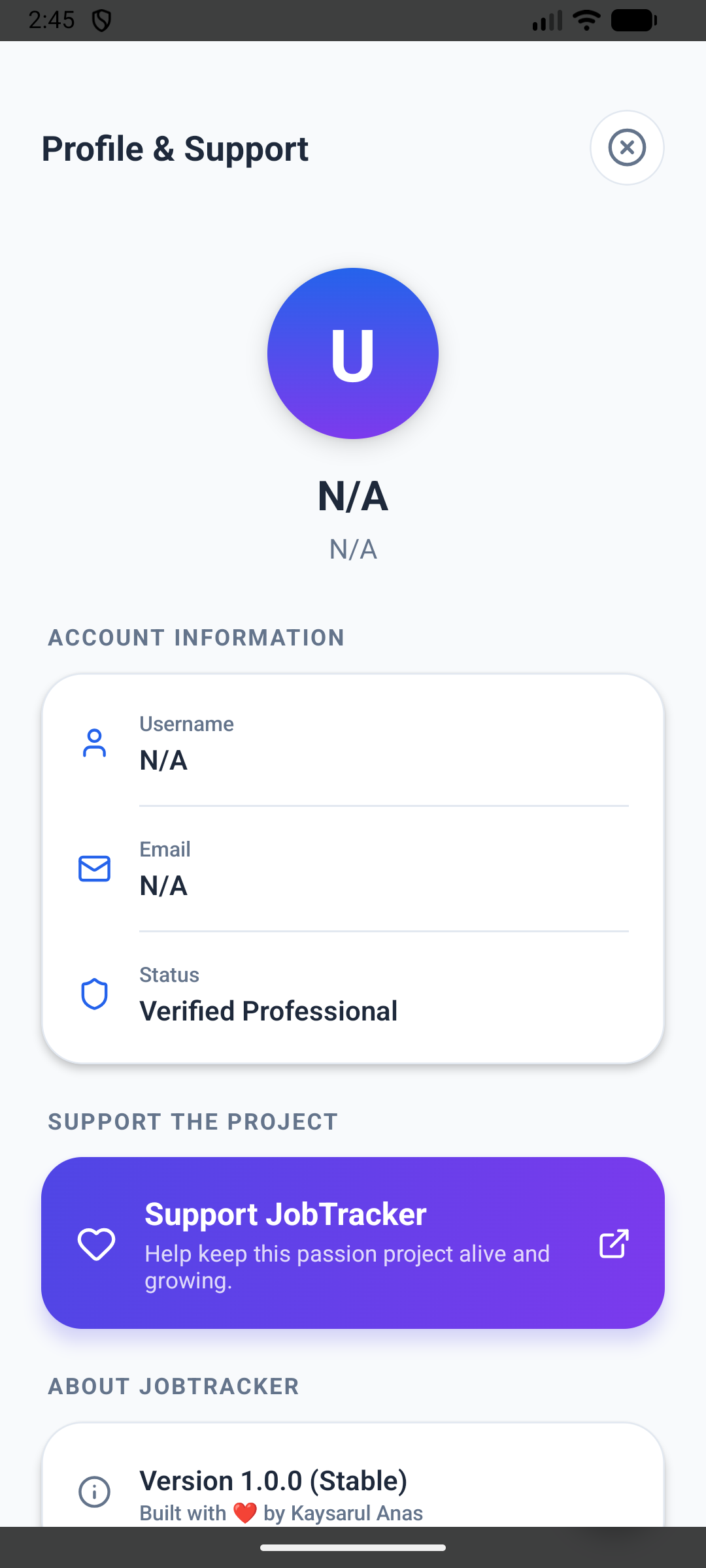 JobTracker | Track Your Career Journey